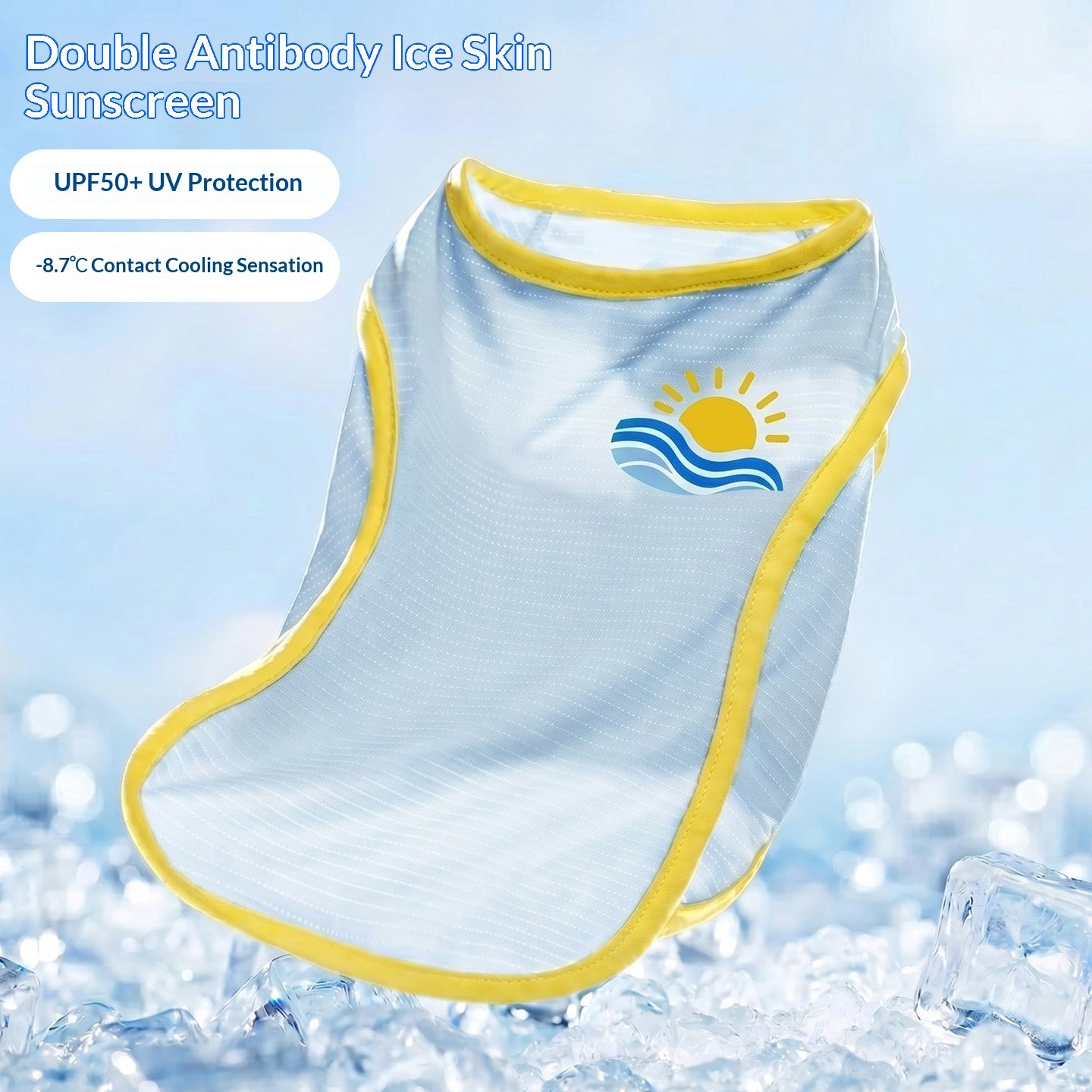 Veste de protection solaire d'été pour vêtements de refroidissement pour chiens