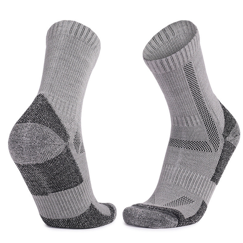 Chaussettes à neige en cachemire athlétique à ski chaud pour hommes