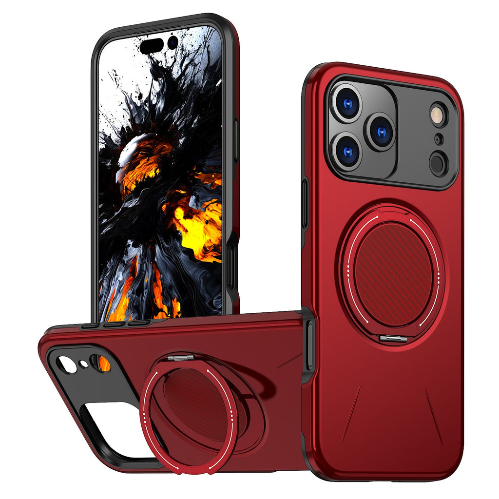 Convient pour 17Pro cas de téléphone rotative Damping Magnetic Bracket Deux-en-un