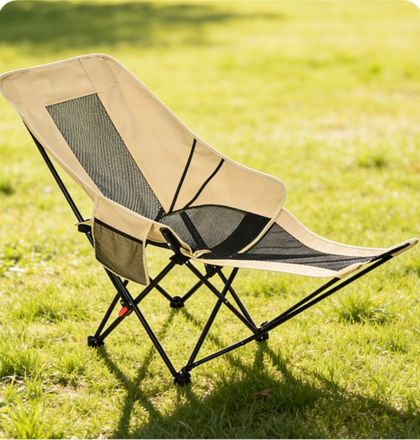 Chaise pliante de camping à maille ultra-légère portable