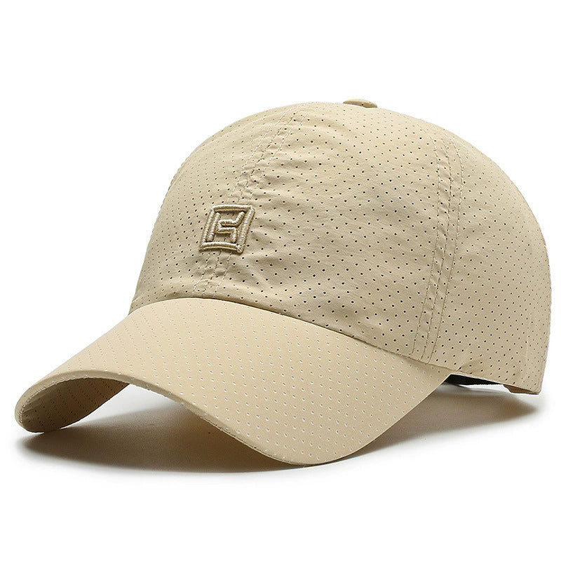Casquette de baseball respirante en plein air pour hommes