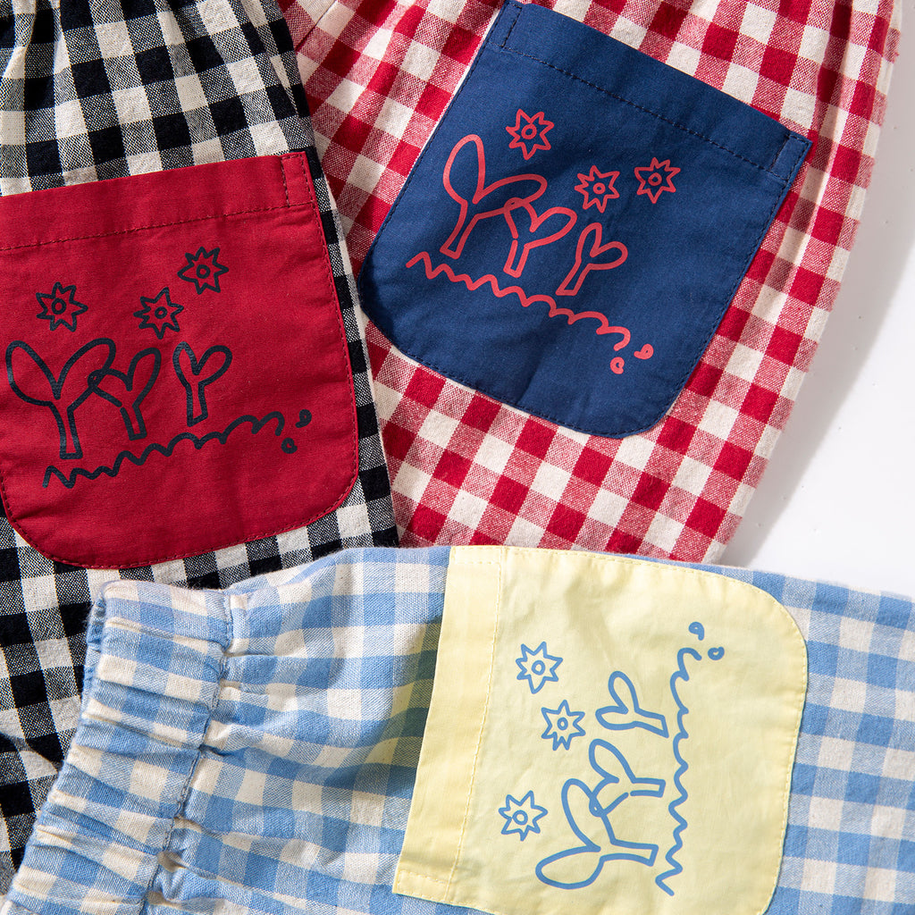 Printemps Arrivée Enfants Pantalons en Plaid Casual Style frais et relaxant