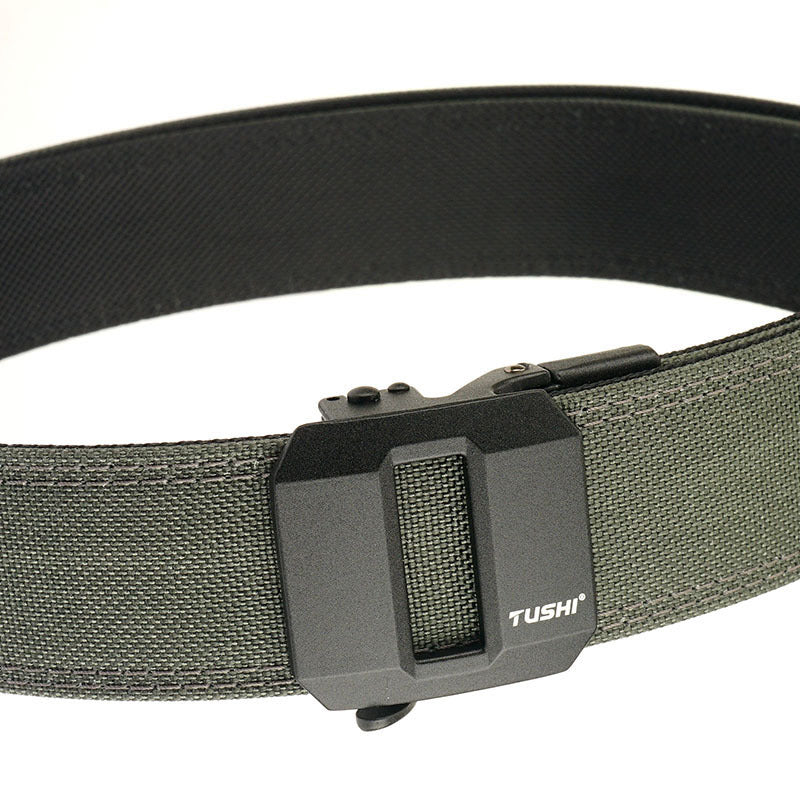 Ceinture de pistol de tir automatique à double couche durcie