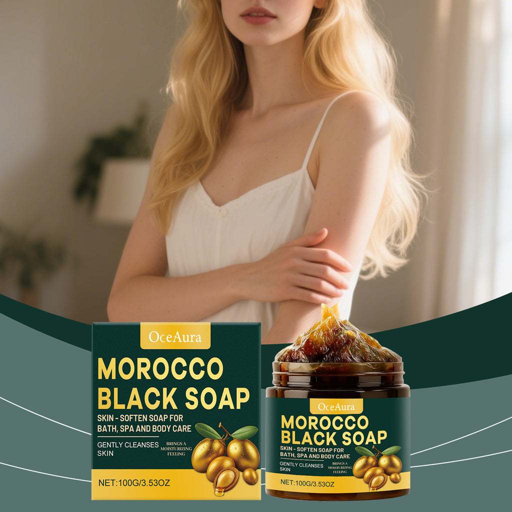 Nettoyage de bain savon noir 1 00g 1 boîte