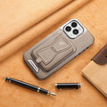 Coque téléphonique Magnetic Business Support pour hommes résistant à la chute