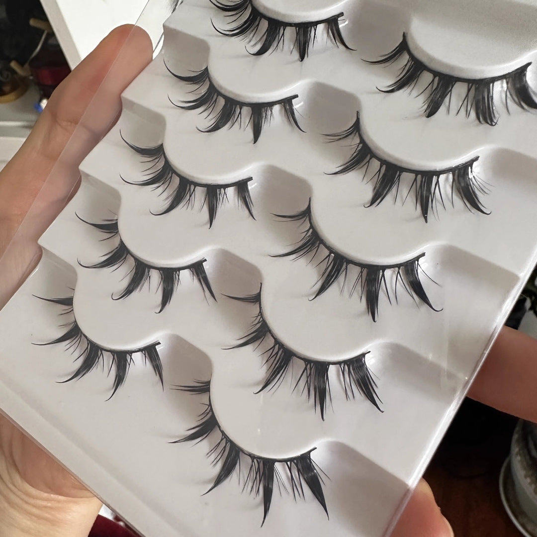 Faux cils Full-Strip Style Même design que gothique et manga semble durs cils