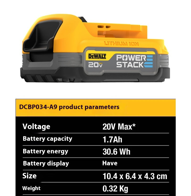 Batterie 20V Lame Polymère Légère Batterie Lithium de puissance compacte