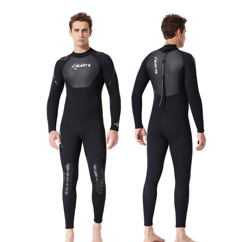 1.5MM Snorkeling chaud et froid à manches longues Surf écran solaire Jellyfish Maillot de bain