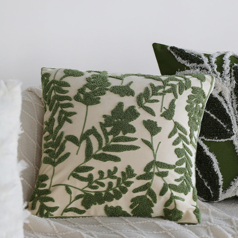 Oreiller de lit Retro Green Canapé