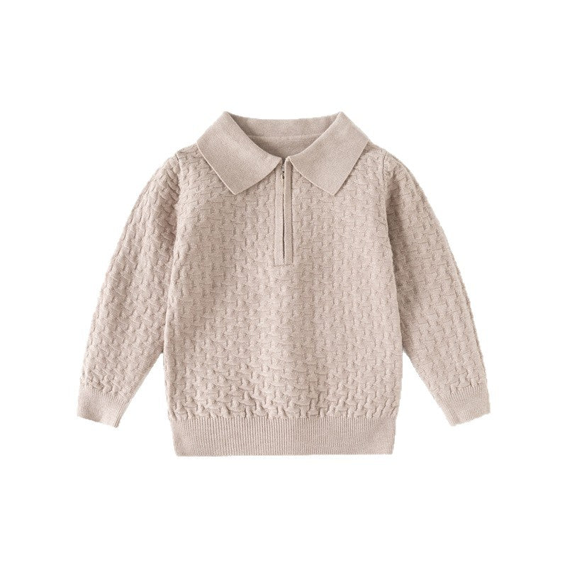 Pull à demi-zip pour garçons