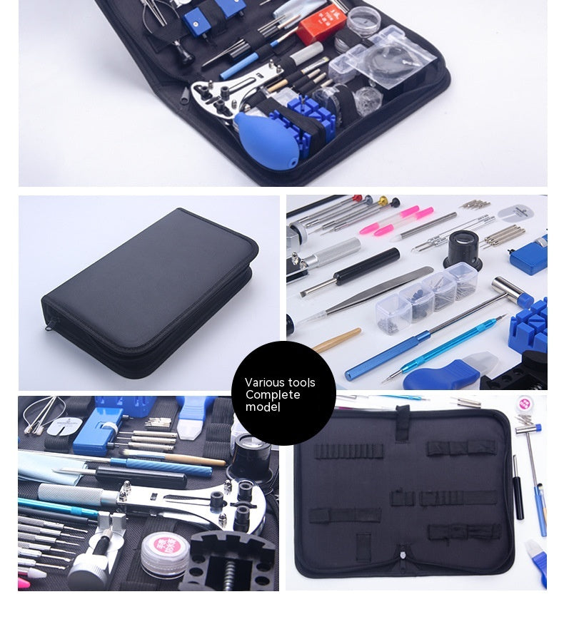 Kit de réparation de montres Outil de réparation multi-fonctions Disassembly batterie de remplacement Combinati