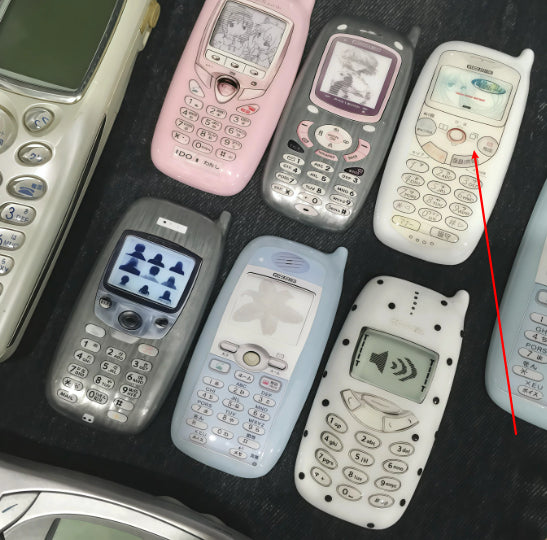 Clip de cheveux en forme de téléphone original Retro Dream core Et Y2K Vibes