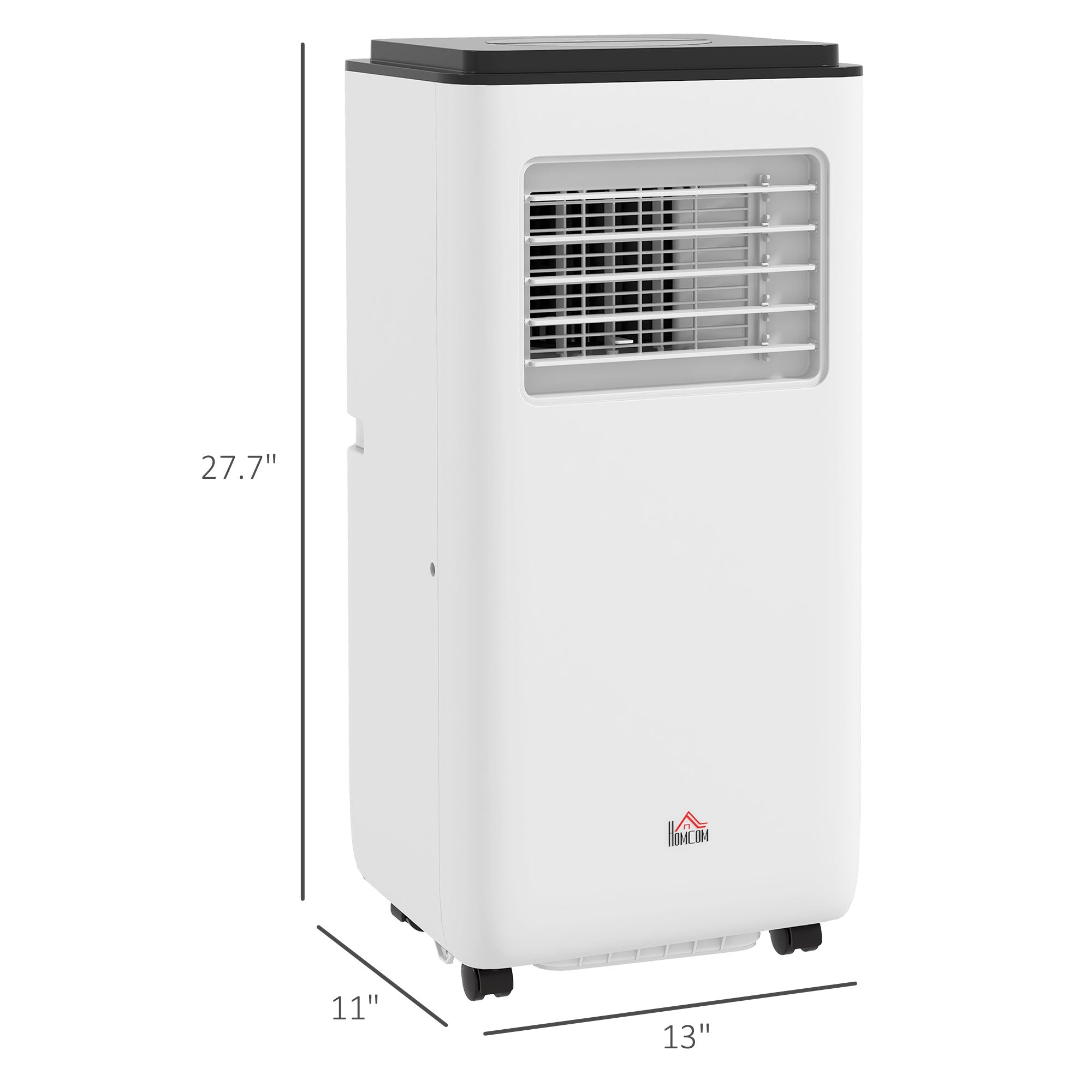 10,000 BTU Moible Climatiseur 440 Sq. Ft., ventilateur déshumidificateur sommeil automatique avec minuteur 24H
