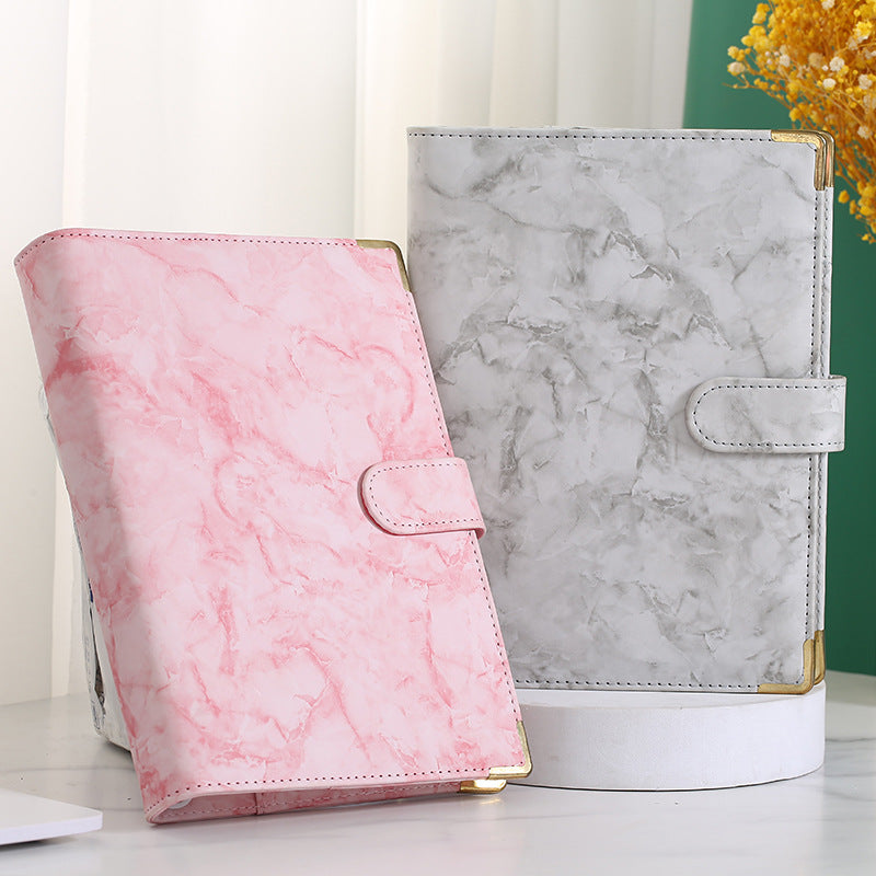 Carton amovible avec motif en marbre