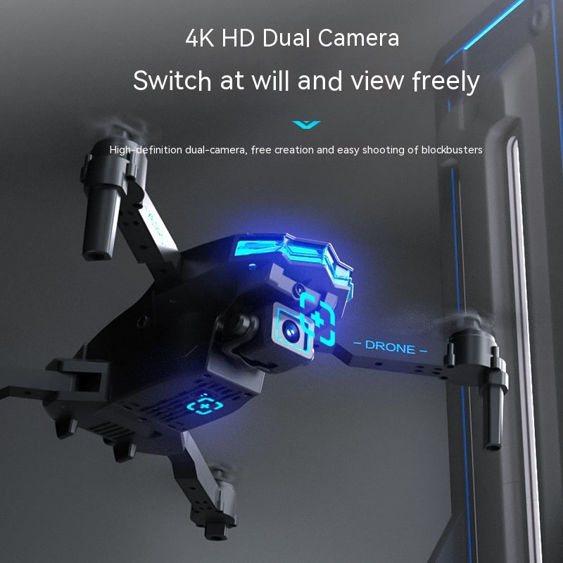 X6 Aérien 4k double caméra Évitement d'obstacle et de télécommande Aircraft Toy