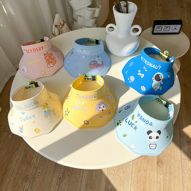Protection solaire des enfants Chapeau solaire anti-UV volant