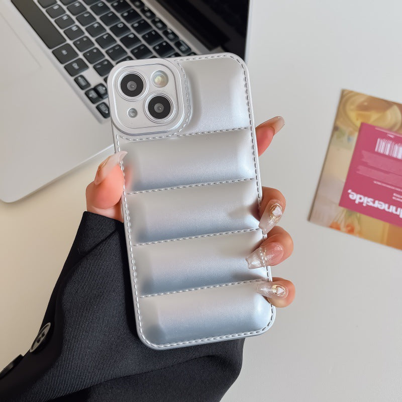 Étui téléphonique et vaporisation de veste
