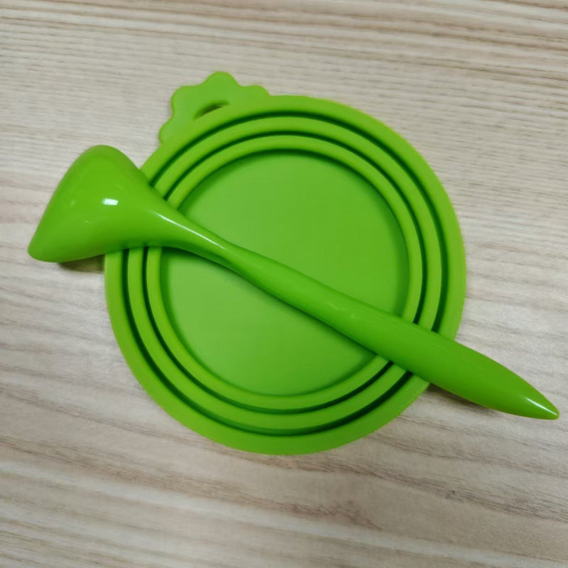 Couverture en silicone pour aliments pour chats