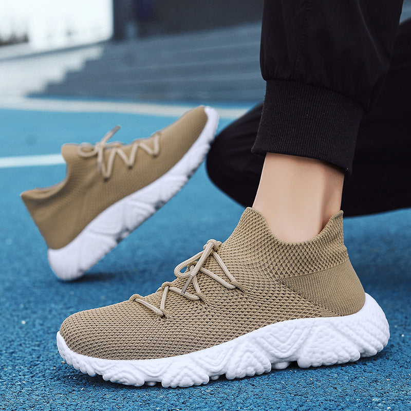 Chaussures Outdoor Casual Sneakers Respirants Flyknit épais