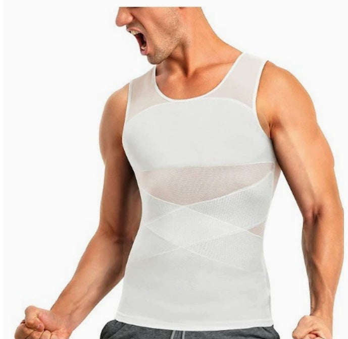 Transfrontal European and American Factory Ventes directes en stock Corps masculin Haping Vest Hi