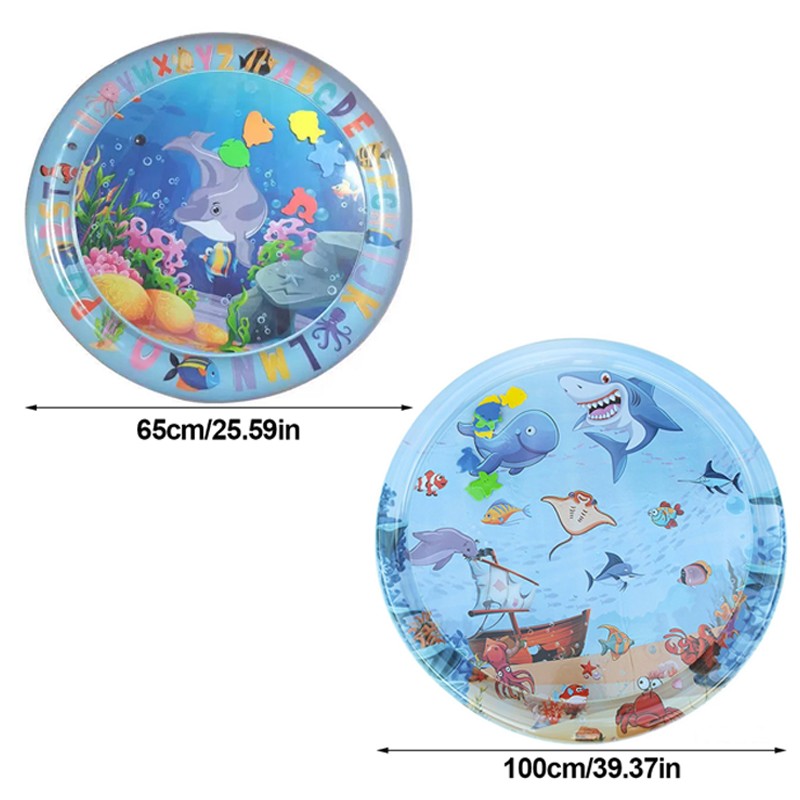 Cat Dog Water Play Mat Cat Dog Cooling Mats Thickened Cats Dogs Water Bed Toy
