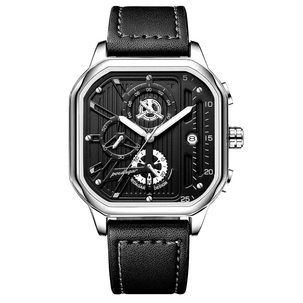 Men's Multifunctional Quartz Watch Band