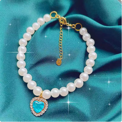 Cat Pet Bijoux eau pendentif collier de lapin