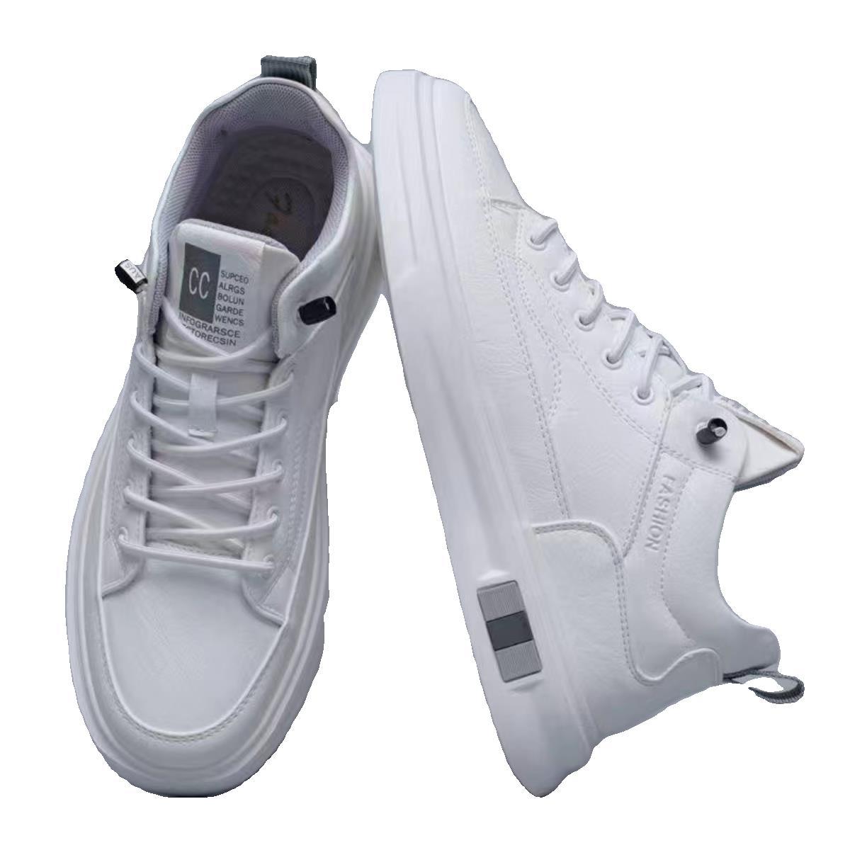 Chaussures pour hommes polyvalentes de sport doublées de polaires Épaisseurs de chaussures pour hommes Tout-match Casual Sneakers
