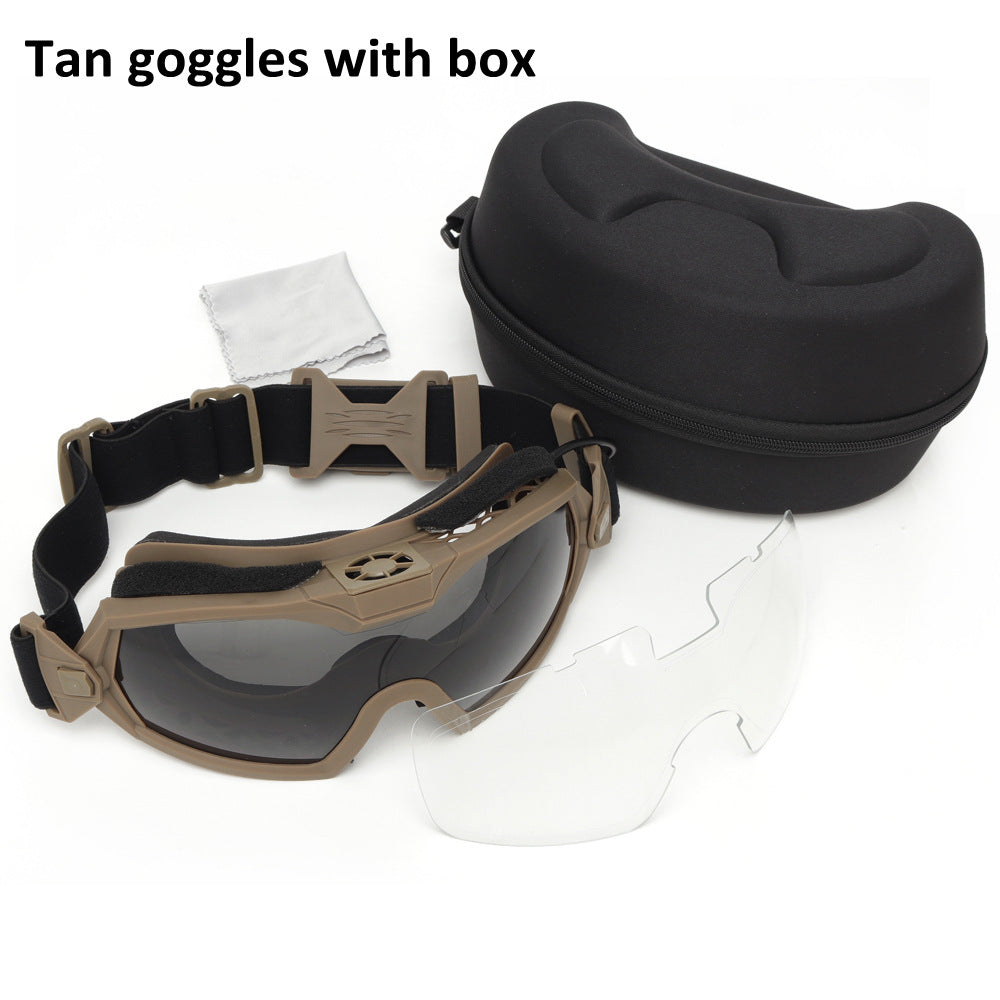 Lunettes tactiques Enthousiaste militaire extérieur Gants