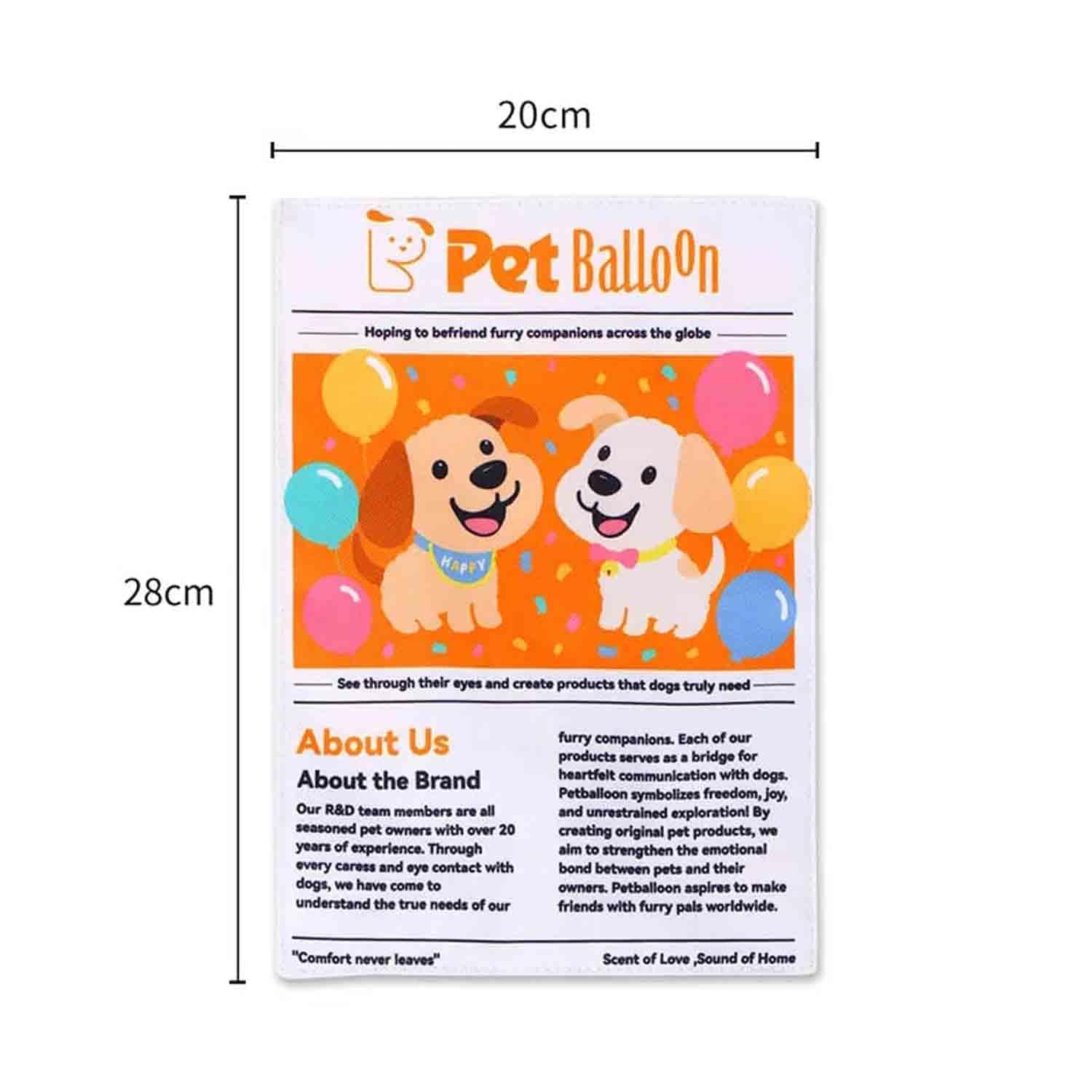 2-Pack Indestructible Jouet de chien journal