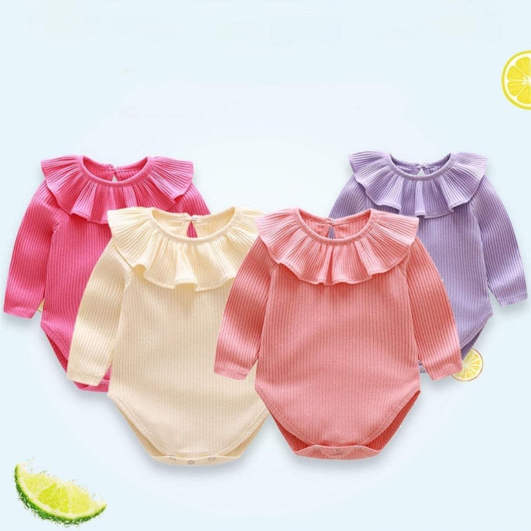 Bébé Bodysuit Coton Thermique Romper Style bébé