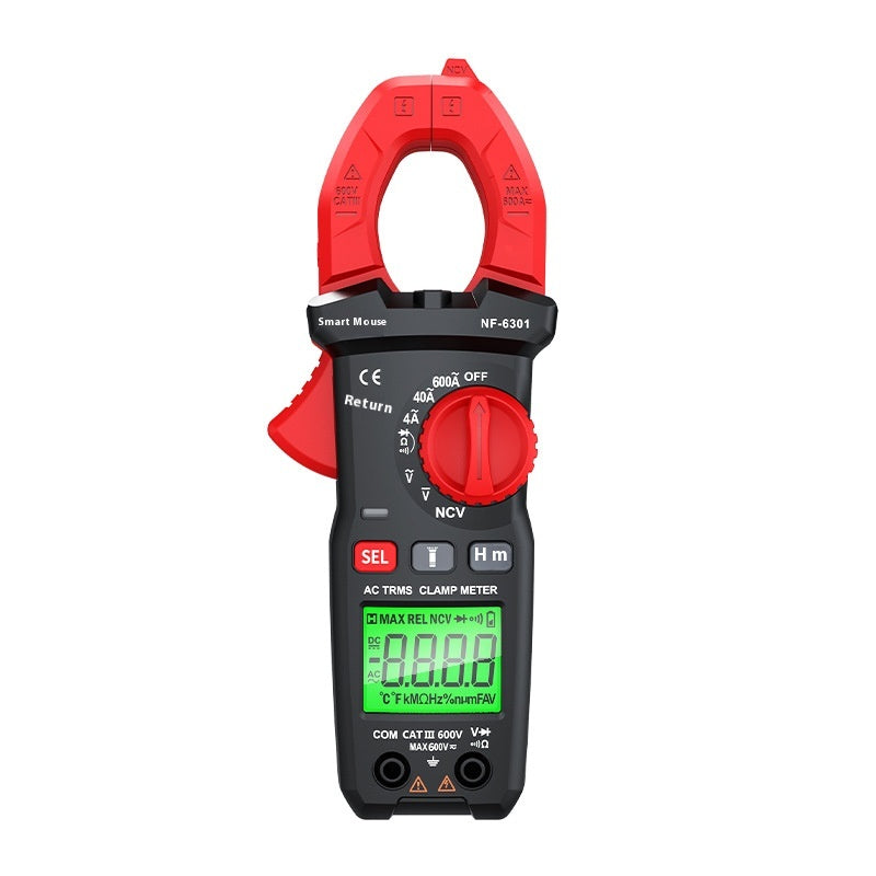 Multimètre de pince numérique haute précision NF-6301