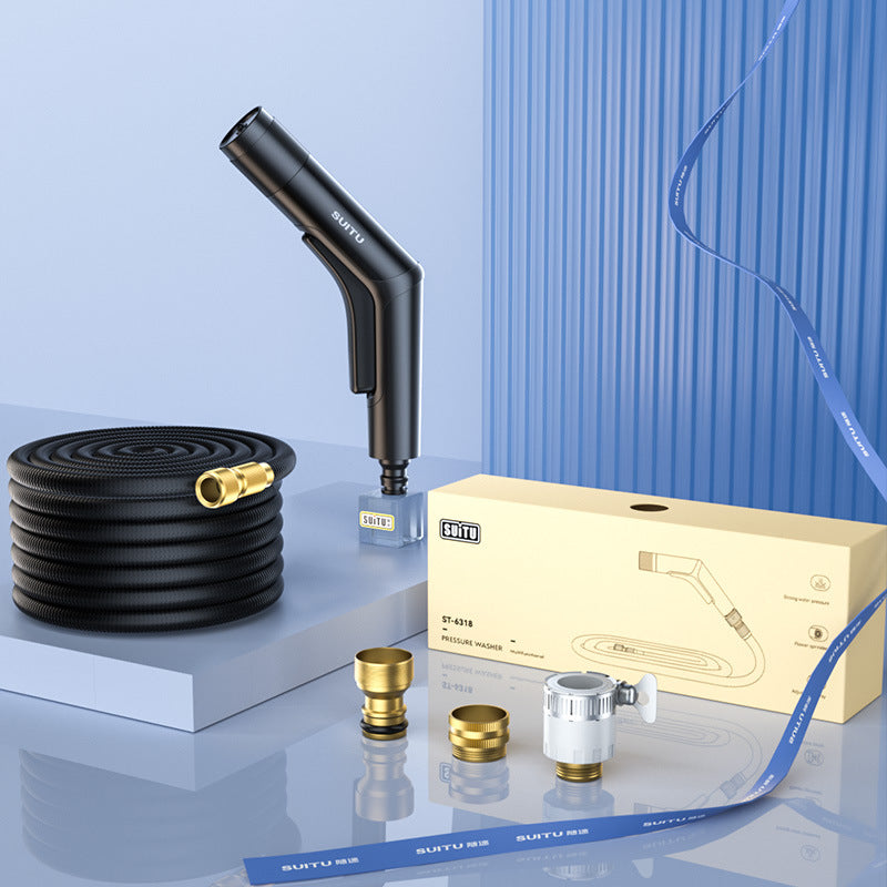 Artéfact domestique Gun à eau haute pression Pipe télescopique