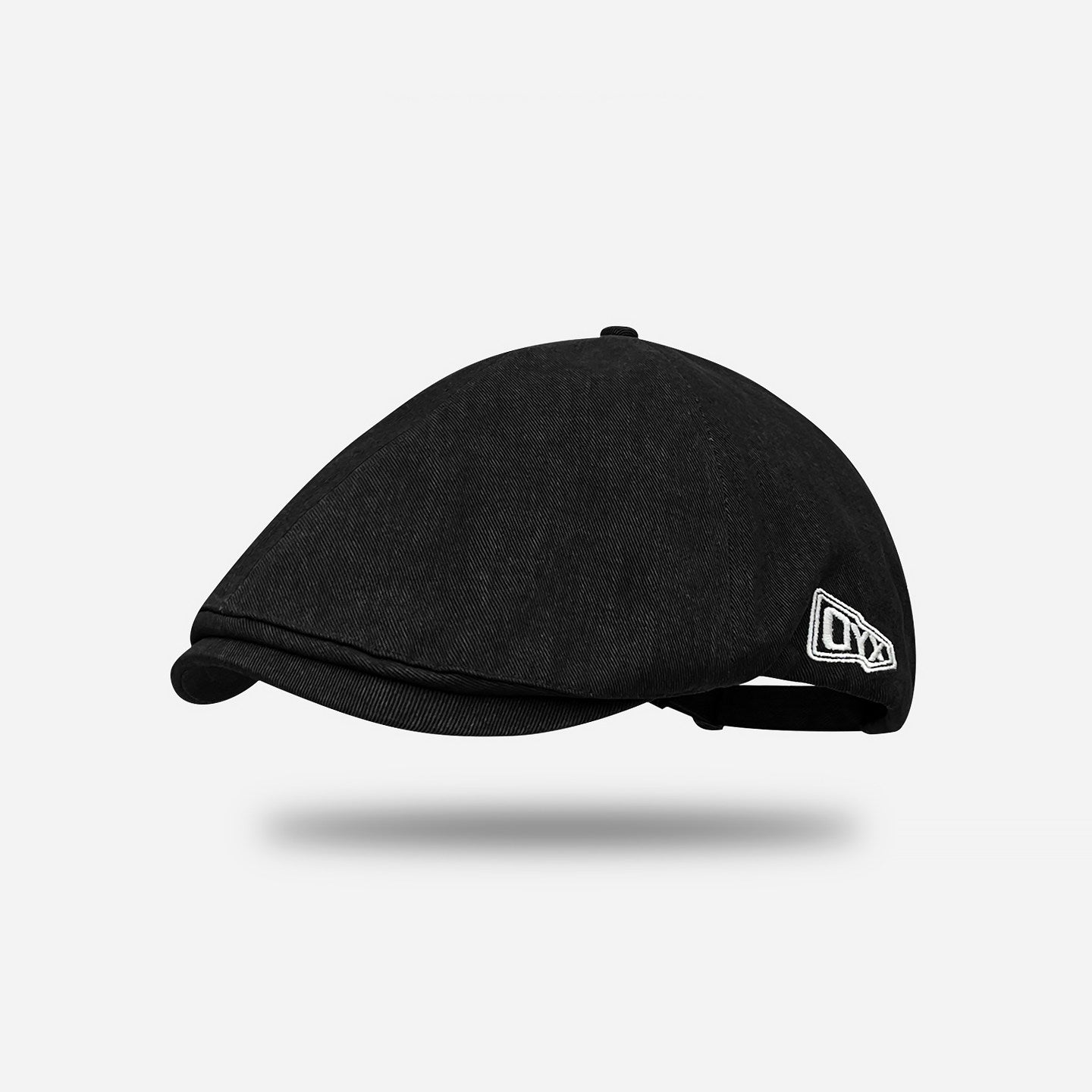 Broderie monochrome OYC Soft-top Style élégant et simple Bonnet Hat avec brim approprié