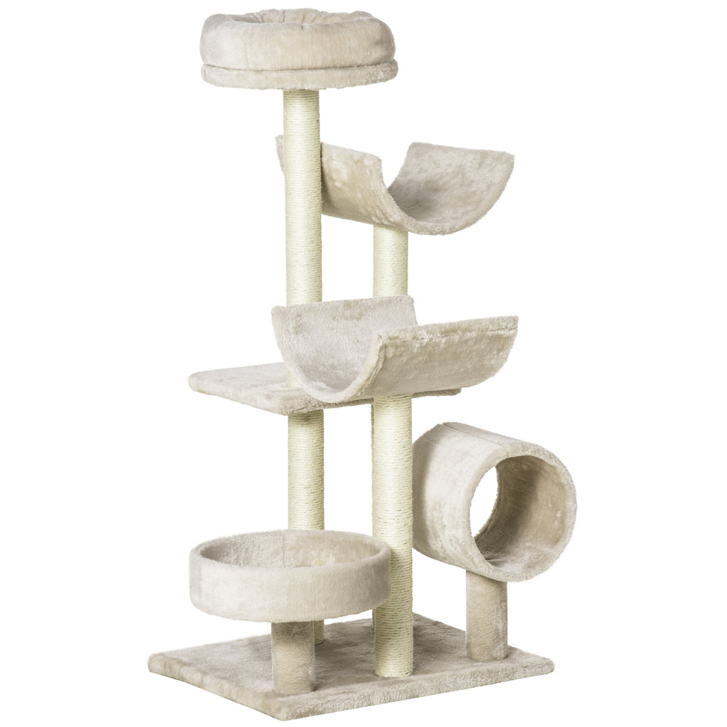 PawHut Arbre de chat pour les chats intérieurs Kitten Pet Scratching Post Perch Centre d'activité Scratcher