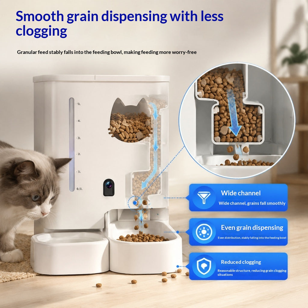 Alimentation automatique intelligente pour animaux de compagnie