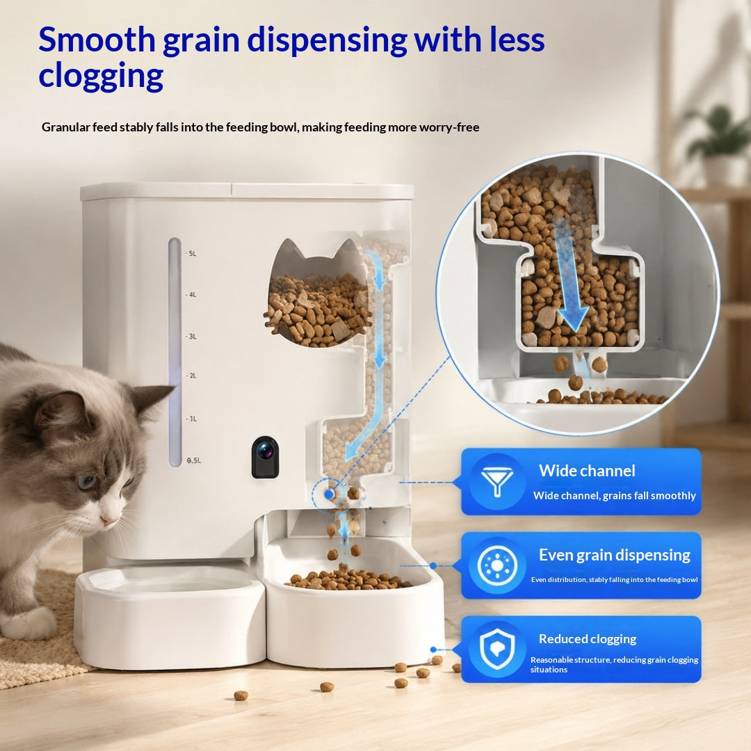 Alimentation automatique intelligente pour animaux de compagnie