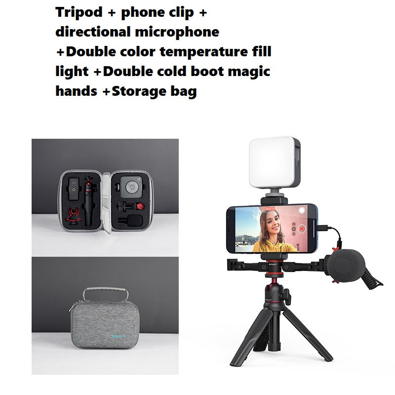 Portable bureau Extension Tripod Live Vlog Caméra de téléphone mobile Stand Mini Selfie Stick
