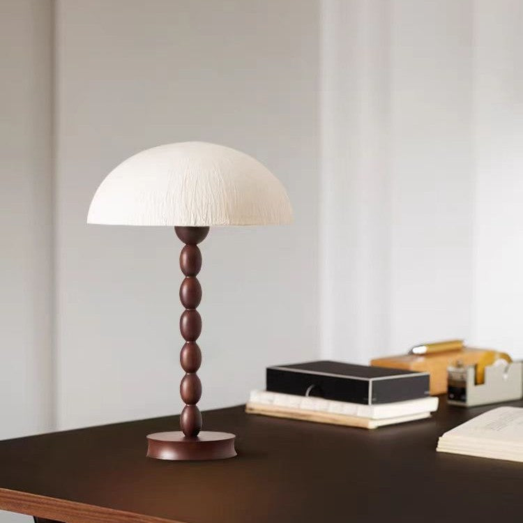 Lampe de sol en bois massif de style américain pour la chambre ou l'étude