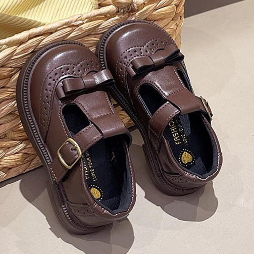 Chaussures en cuir pour filles