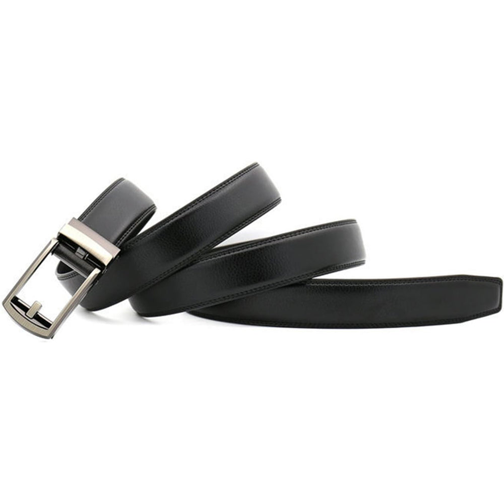 Ceinture garçon à cliquet avec fermeture à snap réglable pour usage occasionnel et formel