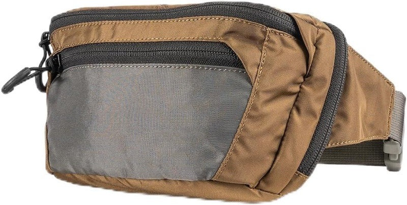 Multifonctionnel Double couche Portable Tactical Waist Pack Nylon imperméable Ceinture réglable