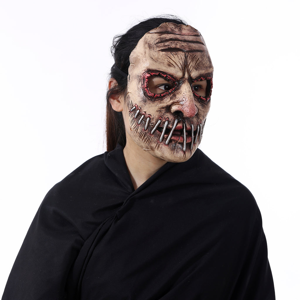 Halloween Party Big Bouche Nail Horror Masque Latex Headgear