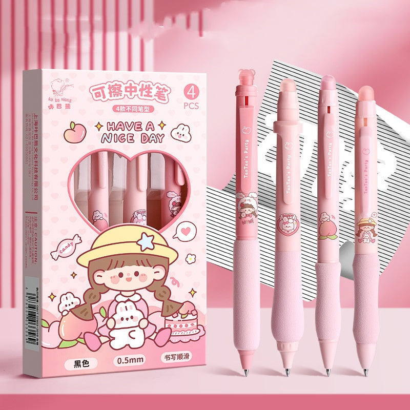 Erasable Cartoon Press Gel Pen