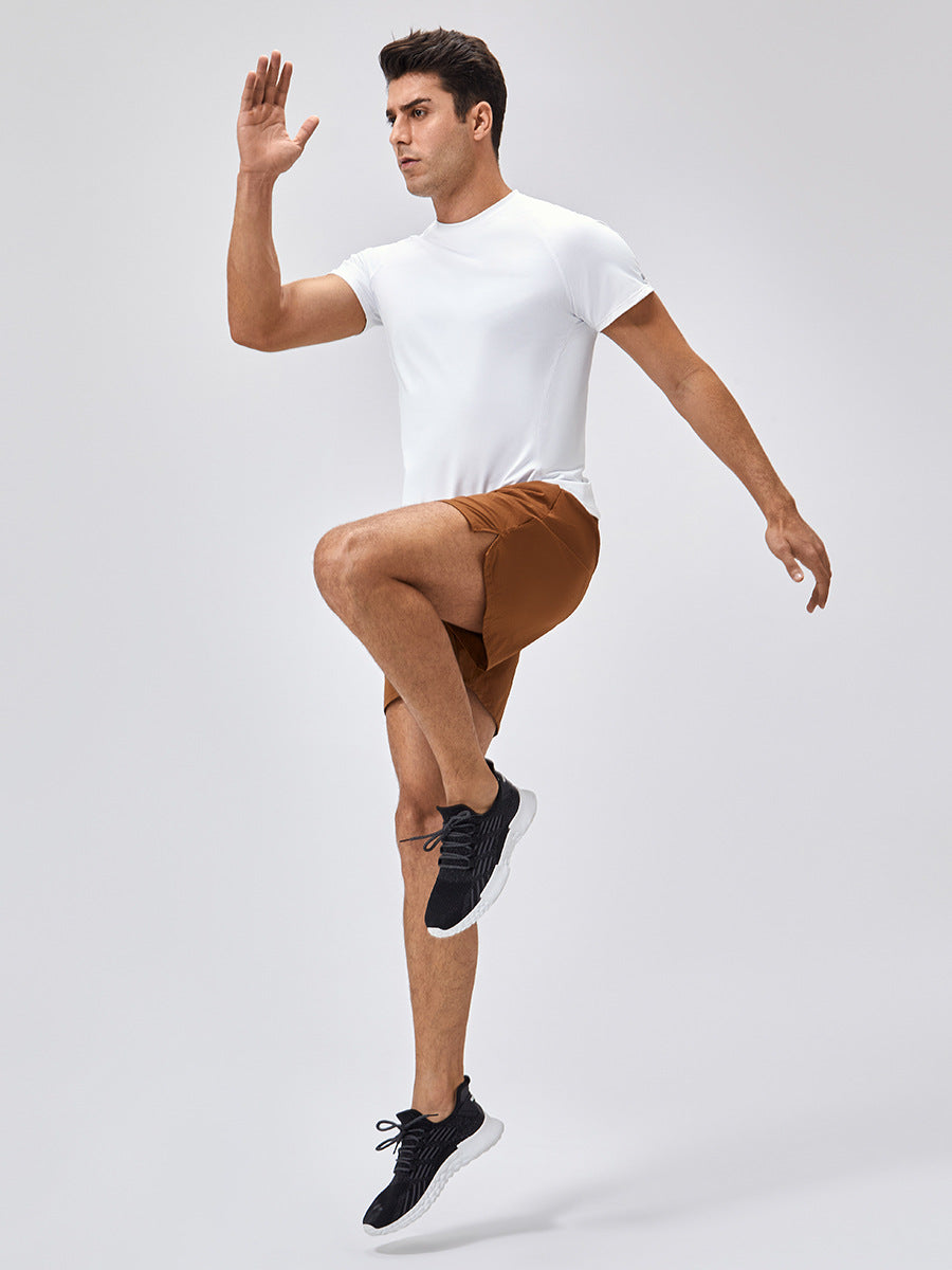 Short d'entraînement d'été pour hommes Nylon Respirant Séchage rapide
