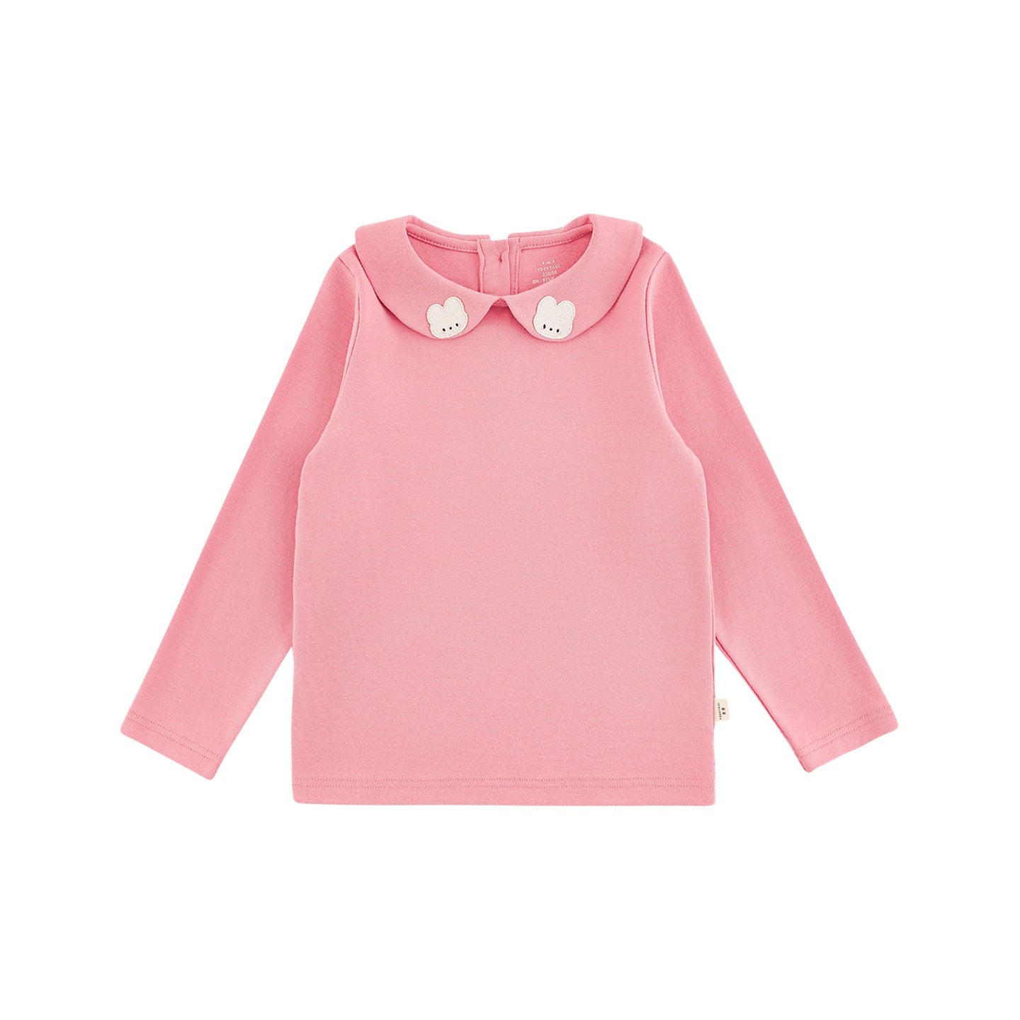 Filles Étiquette de dessin animé Col rond Chemise de bas