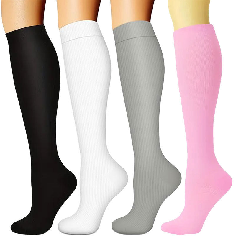 Chaussettes sport à quatre paires de compression