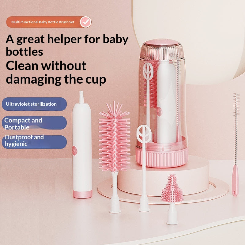 Set de tasse de nettoyage multifonctionnel avec stérilisation UV intégrée et suceur de désinfection