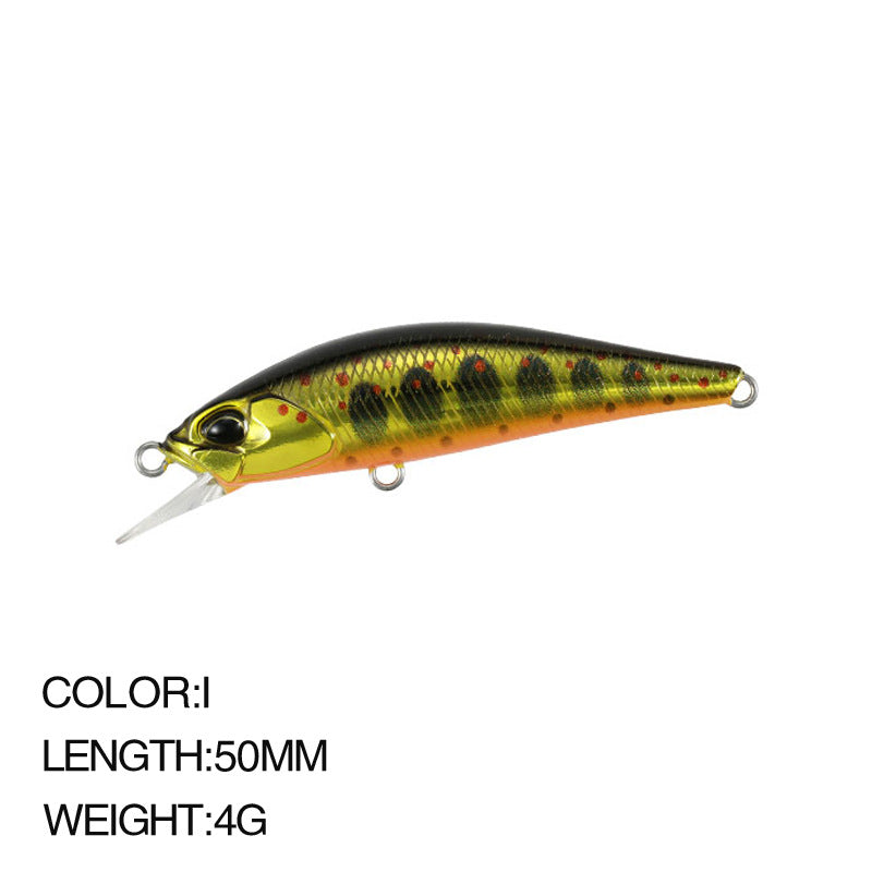 Lure Bait Micro-objet Fausse Bait Sinking Water Minnow Pêche en mer douce