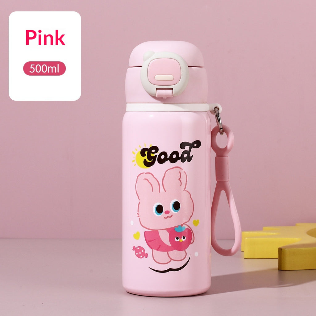 Stylish and Portable Straw Cup for Kids